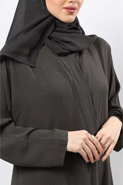 Abay-ti Abaya Double Cloche Cloche Crepe American - Free Sample