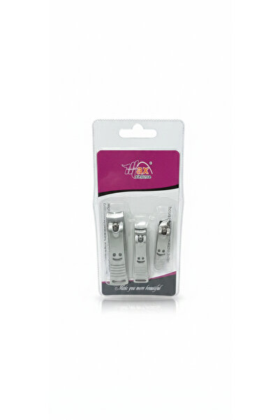max elegance Max Elegance 3 Sizes Metal Nail Clipper Set Finger and Toenail C...