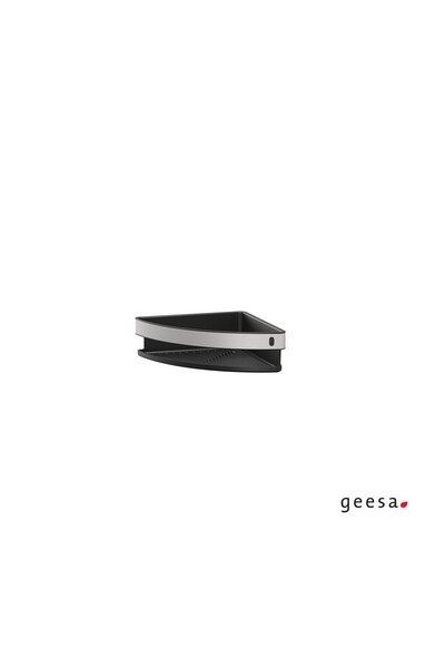 Geesa COOPER Σπογγοθήκη γωνιακή 21x21εκ Inox / Black matt