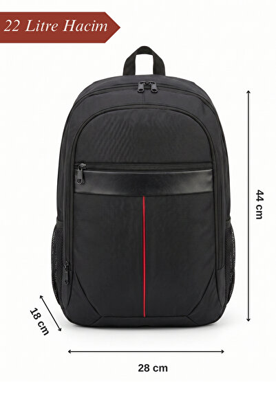 LÖFFLER 4 Compartment 22 Liter Unisex Lined Waterproof Backpack School Bag Hi...