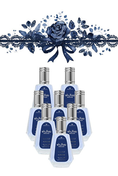 ALREHAB 8 Pieces Royal Blue Perfume 50ML