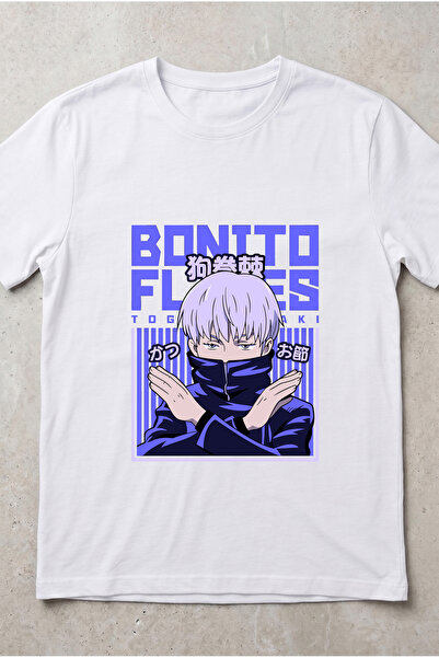 Silkensoul Jujutsu Kaisen Toge Anime Printed Standard Cut Unisex Tshirt