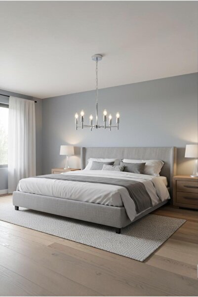 Elizim Home Lighting Narin Lüx Kaliteli Krom Sarkıt Avize
