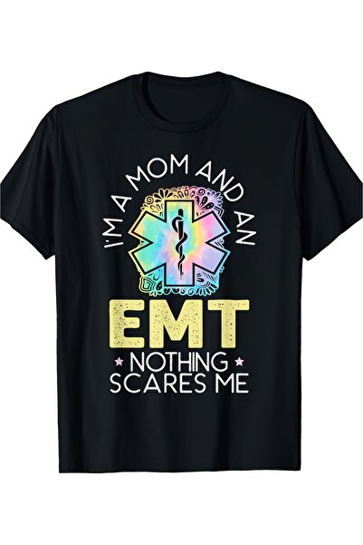 BASEPULSE Paramedic Health care T Shirt All Season with I m A Mom And An EMT ...