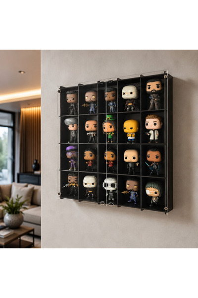GOOD SIGN Pleksi Kapak Funko Figür Vitrini, Koleksiyon Rafı, Duvar Vitrini,
