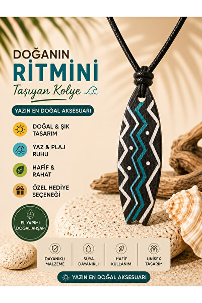 TUTU DESİGN Surf Board Men's Women's Necklace