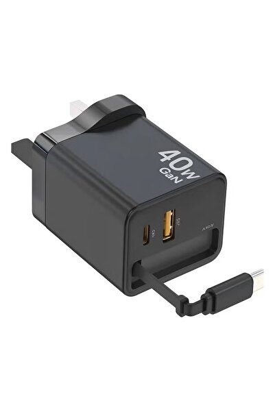 Generic 40W Gan Wall Charger |   Smart and Fast Home Charger