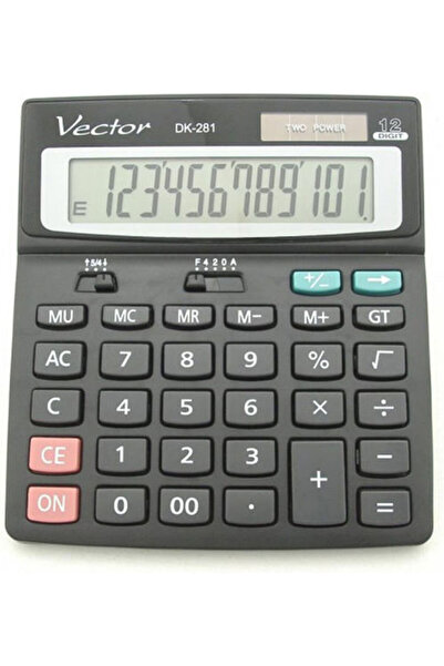 Vector Calculator de culoare neagră 1 bucată Cod: CASI0025
