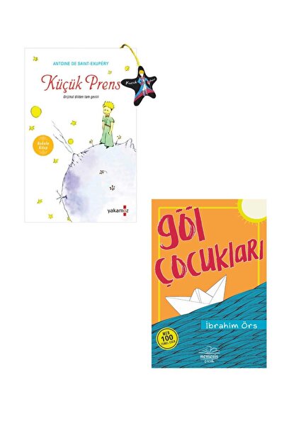 Yakamoz Yayınları 2 Kitap. Küçük Prens+Göl Çocukları