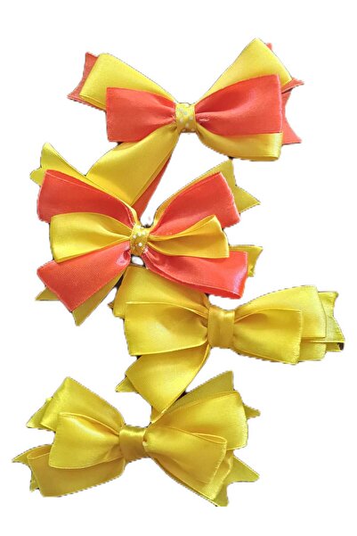 OEM Set 4 clame cu funda galbene