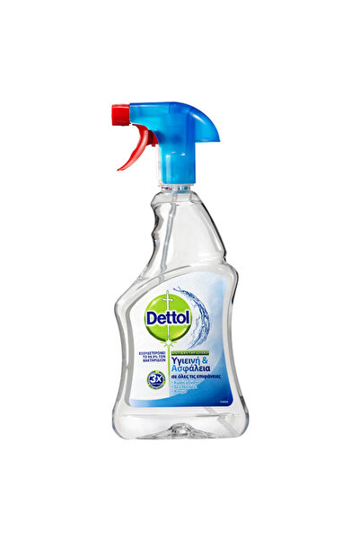 Dettol Απολυμαντικό Σπρέι Επιφανειών Υγιεινή & Ασφάλεια 500ml