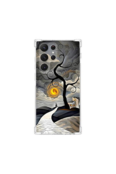 PrintiFy Samsung Galaxy S22ultra ile Uyumlu Simya Serisi Sarmal Yolculuk Tasa...