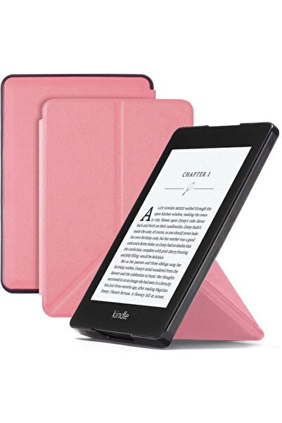 ALOGY Husă tip carte din piele roz (Kindle Paperwhite 4)