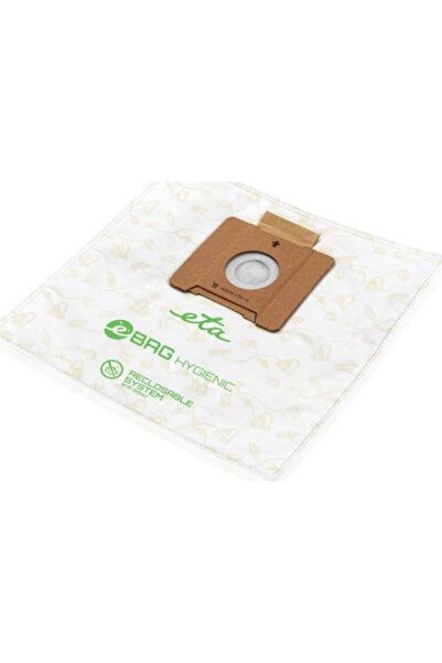ETA Saci igienici pentru aspirator eBag, 5 bucăți, compatibili cu aspiratoare...