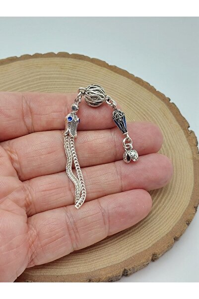 Yasamtohumu Double-Branch Metal Prayer Beads with Tassel/2 Pieces (62476)