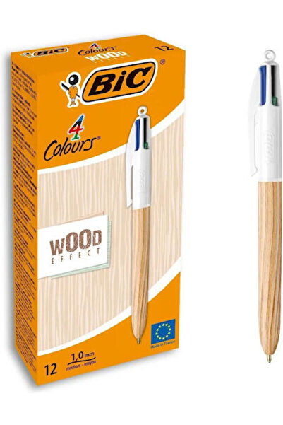 Bic Set de pixuri cu 4 culori, 12 bucăți