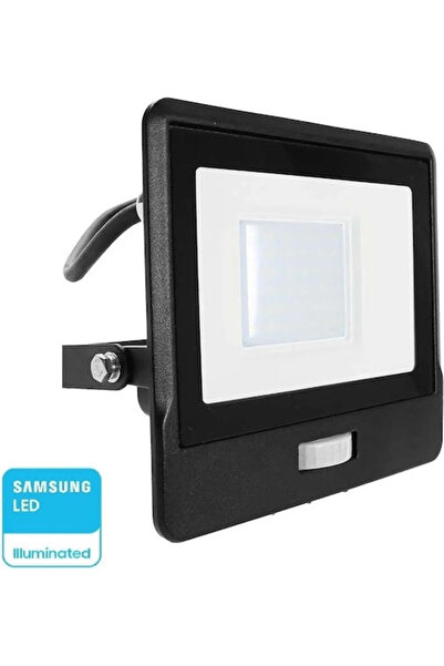 V-TAC Proiector LED Impermeabil 30W Alb Rece 6400K IP65 Cod: 20288