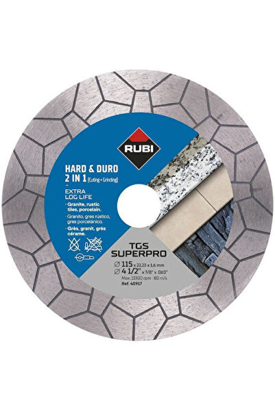 Rubi Disc de tăiere Materiale de construcții 1 buc.