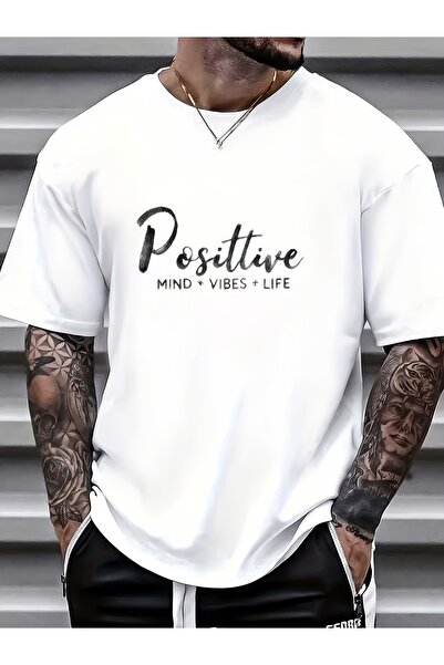 23 nisan تي شيرت Positive Vibes Family Style 180G صيفي - هدية مثالية ليوم الذ...