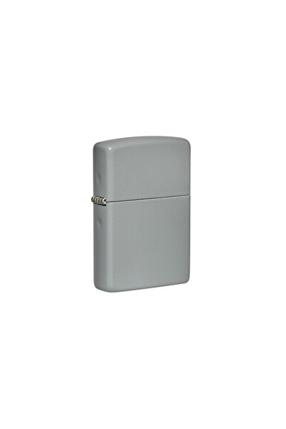 Zippo ΚΛΑΣΙΚΟ ΦΛΑΤ ΓΚΡΙ ΑΝΟΙΧΤΟΥ ΤΥΠΟΥ - 49452