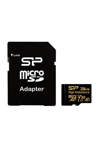 Silicon Power κάρτα μνήμης microSDHC High Endurance, 256GB, Class 10 UHS-I U3...