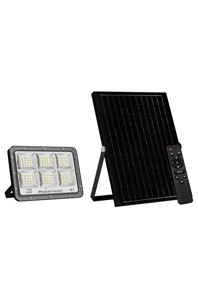 POWERTECH LED ηλιακός προβολέας PT-1458 με τηλεχειριστήριο, αισθητήρας κίνηση...