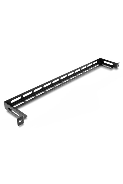 DELOCK cable management panel 67462 για rack 19", 0.5U, βάθος 80mm, μεταλ...