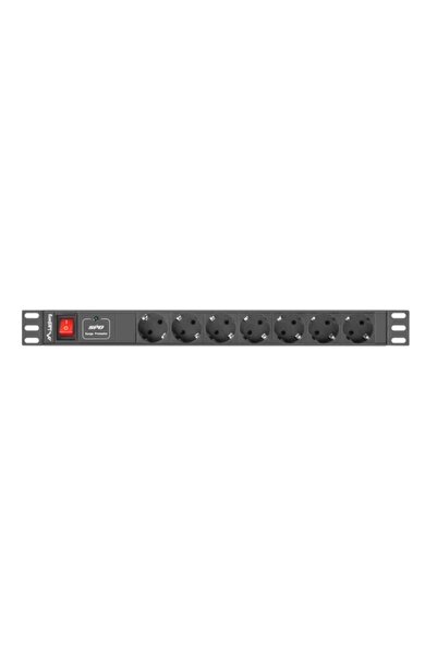 OEM Unitate distributie alimentare PDU 19", 1U, 10A, 7 prize , negru, C14