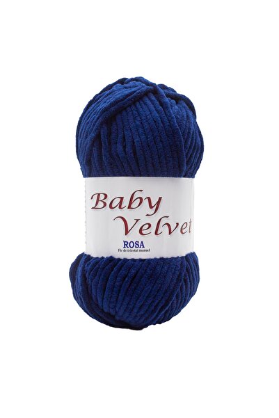 ROSA Pachet fir tricotat catifelat Baby Velvet 155, 5 bobine, micropoliester ...