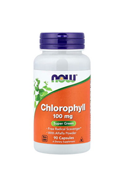 Now Foods Herbal Chlorophyll, Chlorophyllin Copper Complex, Internal Deodoran...