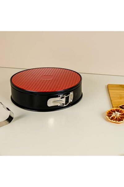 Yıldızan Guardini Clamshell Cake Mold Granite Red 26 Centimeters 1171935