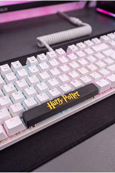 Makerpax Harry Potter Temalı Spacebar Keycaps 6.25U - Cherry MX Uyumlu Mekani...