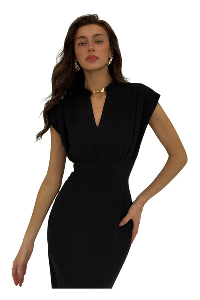 OEM Rochie eleganta pentru femei, culoare negru, marime M
