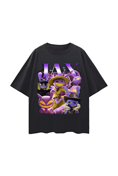 STYKEER UNISEX OVERSİZE The Amazing Digital Circus Baskılı Tshirt