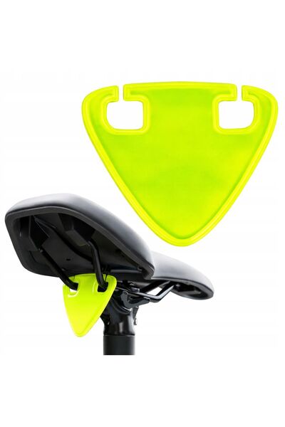 Gearox Reflector galben impermeabil pentru șa de bicicletă