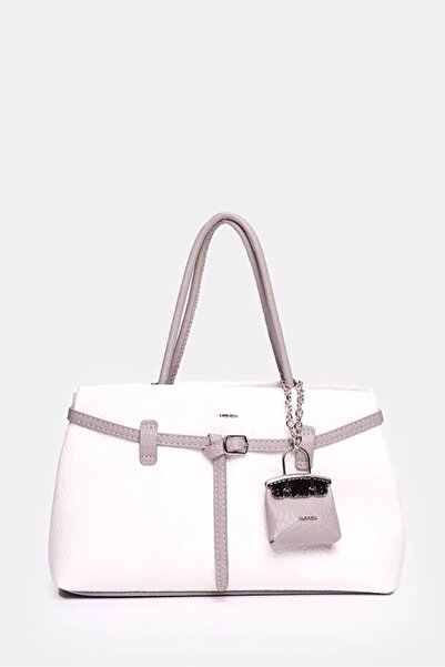 MORCA Women's Shoulder Bag Stylish Daily Handbag – White with Long Strap