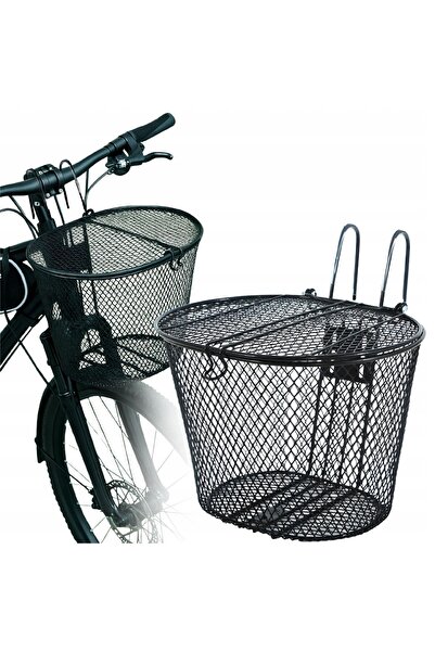 Gearox Coș de bicicletă frontal blocabil cu capac