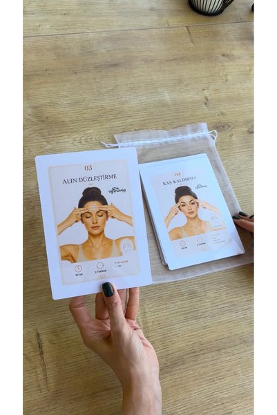 Yogatoon Kids World Facial Yoga Cards |   Large Size (A5) 29 Double-Sided Premium Exercise Cards |   Exercise Guide to Strengthening Facial Muscles