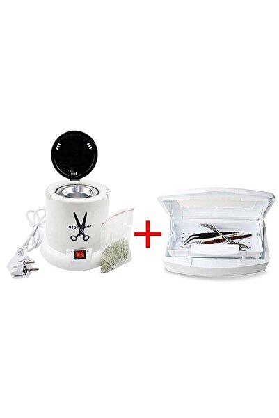 ARLOVİS 100 W Nail Tools Mini Sterilizer And Sterile Container