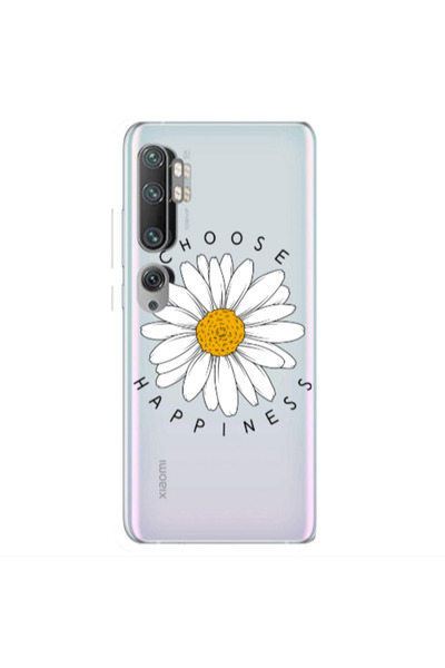 Other Xiaomi Mi Note 10 Pro Chose Happines Transparent Silicone TPU Θήκη