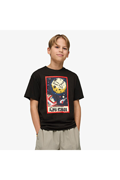 Puma Graphic Tee Çocuk Tişört Siyah – Pamuklu Günlük Spor Tişört 63452401