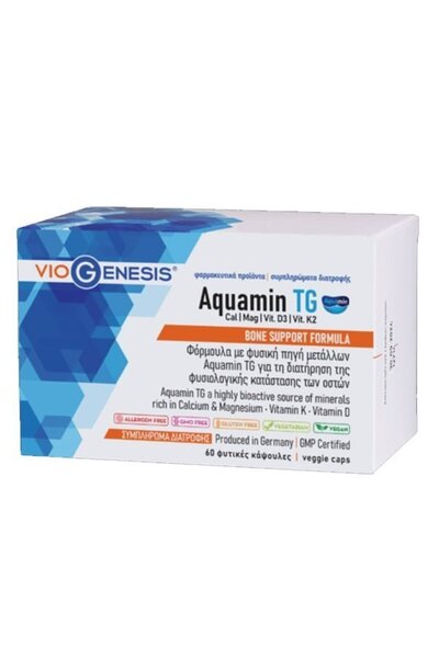 Viogenesis Aquamin TG, 60veg. caps