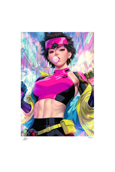 Sideshow Collectibles Poster artistic Marvel X-Men Jubilee 46x61 cm fără ramă