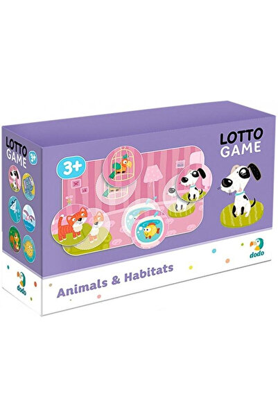 Dodo Joc educativ Zwierzece Bingo multicolor 0x13x19cm