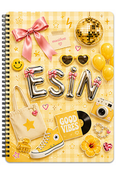MANİFEST Çizgisiz Spiralli Defter A5 80 Yaprak – LİDYA ZOKTAY HİLAL SUEDA ESİ...