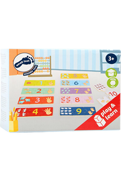 Small Foot Educational Numbers Puzzle 10679
