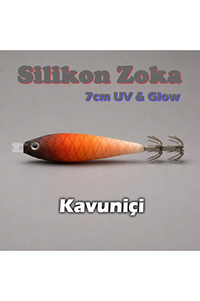 7cm Silikon Kalamar Zokası Pul Seri