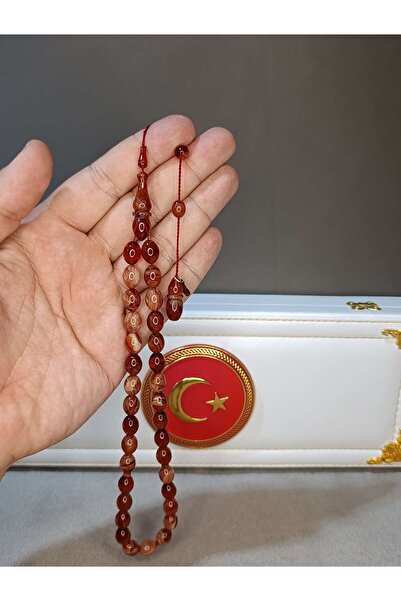 HALİL KOÇAK سبحة كهرمان سيجما مصنوعة يدويًا بقطع الأرنبة بحرفية عالية
