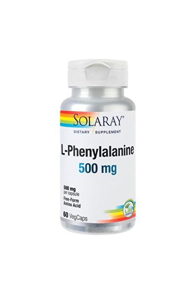 Solaray L-Phenylalanine 500mg 60cps(L-Fenilalanina) Secom,