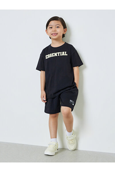 Styli Boys Text Print Oversized T-Shirt